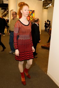 At the Armory Show.