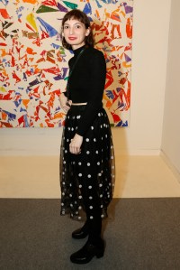 At the Armory Show.