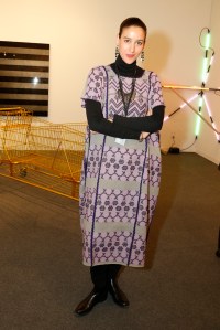 At the Armory Show.