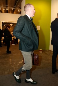 At the Armory Show.