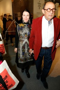 At the Armory Show.
