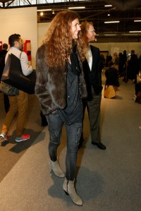At the Armory Show.