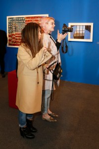 At the Armory Show.