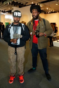 At the Armory Show.