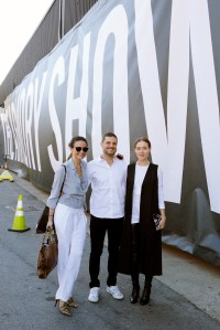 At the Armory Show.