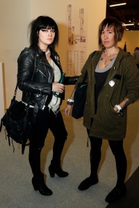 At the Armory Show.