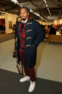At the Armory Show.