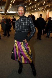 At the Armory Show.