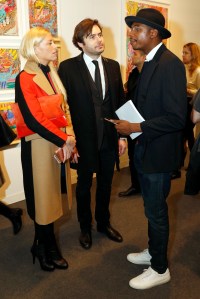 At the Armory Show.