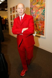 At the Armory Show.