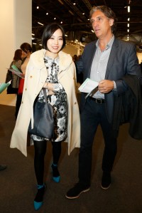 At the Armory Show.