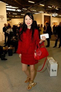 At the Armory Show.