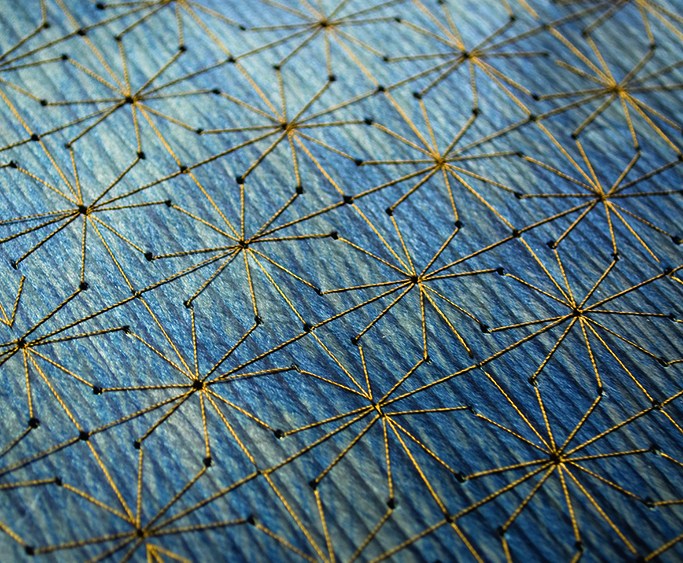 Textile Design Today: Printed, perforated and embroidered wood veneer