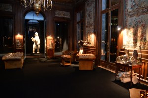The taxidermy room