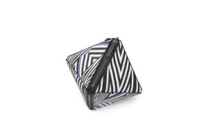 The transforming diamond clutch by MCM x Tobias Rehberger