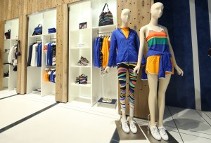 Inside the Tory Sport boutique in the Flatiron District.