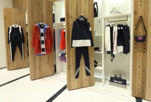 Inside the Tory Sport boutique in the Flatiron District.