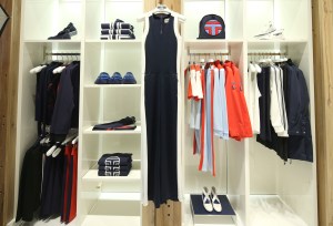 Inside the Tory Sport boutique in the Flatiron District.