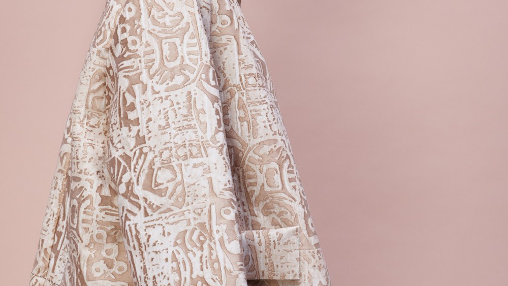 A look from Urban Zen's spring 2016 collection.
