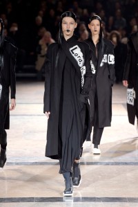 Yohji Yamamoto RTW Fall 2016