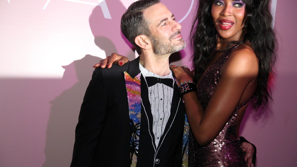 Marc Jacobs and Naomi Campbell