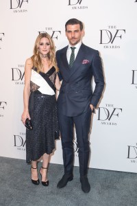 Olivia Palermo and Johannes Huebl at the 7th Annual DVF Awards