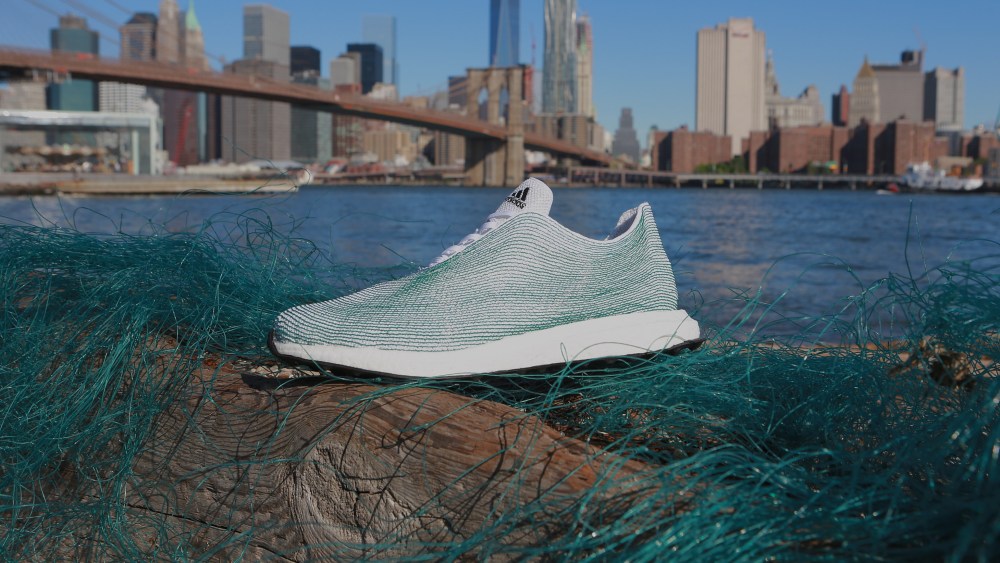 Adidas x Parley for the Oceans sneaker made from ocean waste