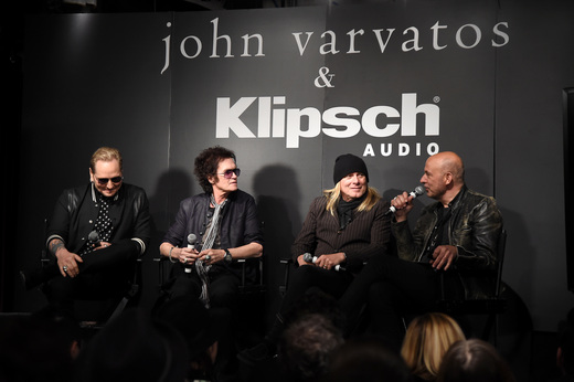 John Varvatos Matt Sorum Glenn Hughes Robin Zander Rock and Roll Hall of Fame