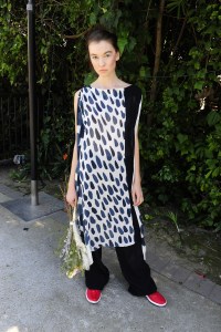 Akira Isogawa spring 2016 tunic