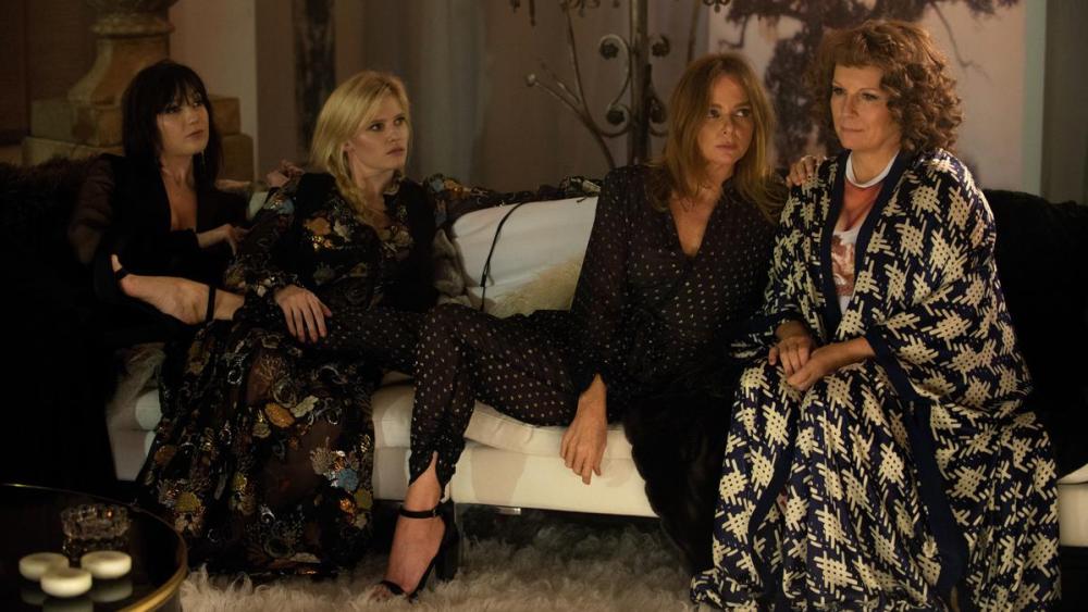 Absolutely Fabulous: The Movie Daisy Lowe, Lara Stone, Stella McCartney and Jennifer Saunders