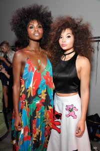 Backstage at Alice + Olivia