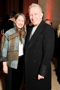 Ann-Sofie Johansson and Jean Paul Gaultier