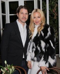 Rodger Berman and Rachel Zoe at Bally Dinner in L.A.