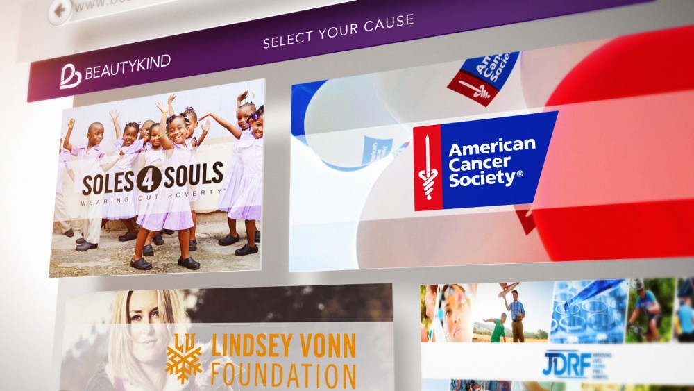 BeautyKind Allows Donations Back to Charities