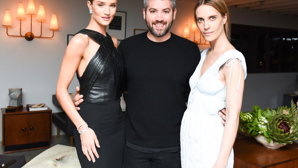 Brandon Maxwell Los Angeles dinner