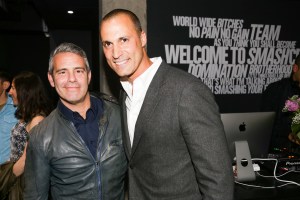 Andy Cohen and Nigel Barker