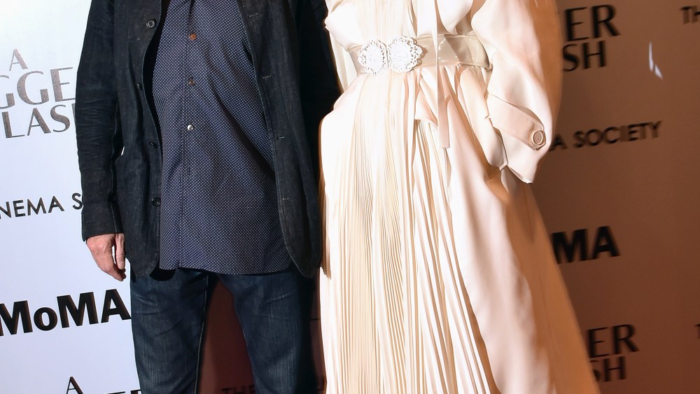 Ralph Fiennes and Tilda Swinton at "A Bigger Splash" New York Screening