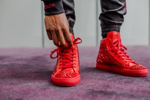 Braxton Miller Preps for NFL Draft in Philipp Plein.