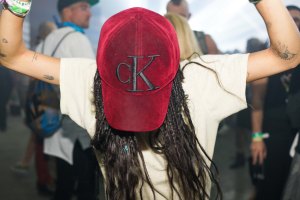 coachella 2016 calvin klein party Zoe Kravitz