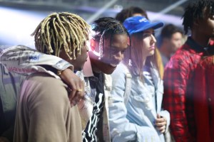 coachella 2016 calvin klein party Ian Connor and A$AP Rocky