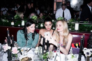 Tabitha Simmons, Giovanna Battaglia and Lauren Santo Domingo