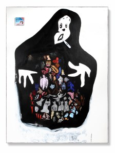 Claire Barrow's first solo art show