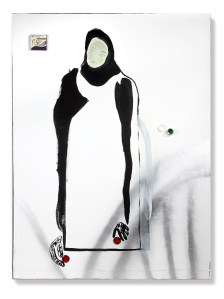 Claire Barrow's first solo art show