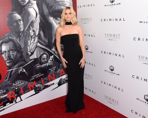 Alice Eve at the "Criminal" New York Premiere