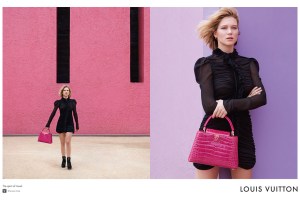 Louis Vuitton's First Campaign With Léa Seydoux