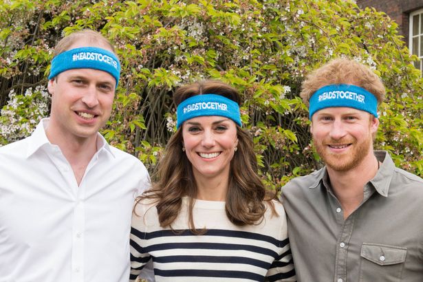 The Duke and Duchess of Cambridge and Prince Harry Heads Together