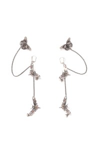Alexander McQueen earrings for fall 2016