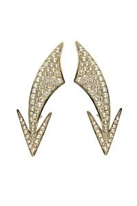 Saint Laurent earrings for fall 2016