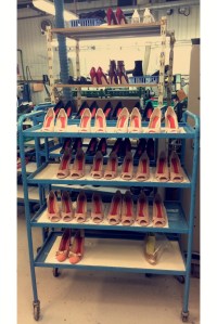 Inside Le Soulier Français’ factory
