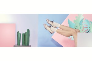 A look from Le Soulier Français' Ellips label